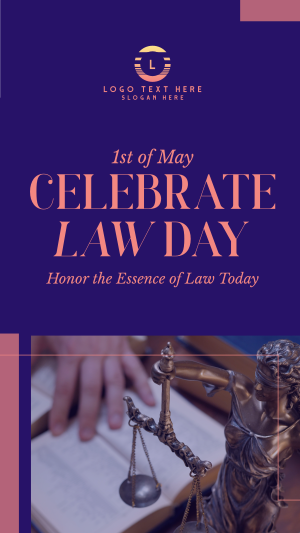 Celebrate Law Instagram story Image Preview
