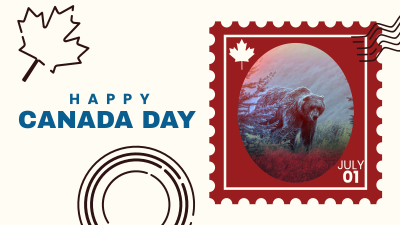 Canada Bear Stamp Facebook Event Cover Image Preview