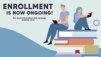 Enrollment Ongoing Facebook event cover Image Preview