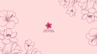 Flower Blossoms Ornamental YouTube cover (channel art) Image Preview