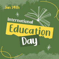 Education Day Awareness Instagram Post Image Preview