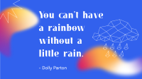 Little Rain Quote Animation Image Preview