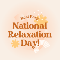 National Relaxation Day Greeting Instagram post Image Preview