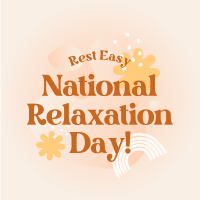 National Relaxation Day Greeting Instagram Post Image Preview