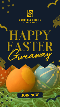 Quirky Easter Giveaways Instagram Reel Design