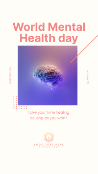 Mental Health Day Facebook story Image Preview