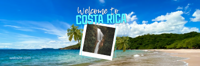 Paradise At Costa Rica Twitter header (cover) Image Preview