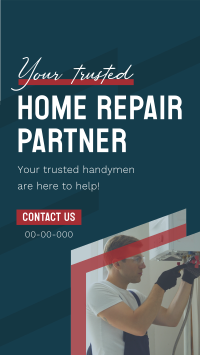 Trusted Handyman TikTok video Image Preview