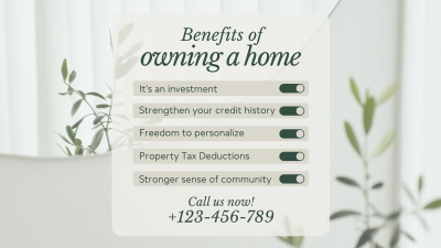 Home Owner Benefits Facebook event cover Image Preview