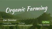 Farm for Organic Facebook Event Cover Design