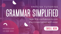 English Grammar Tutor Animation Preview