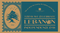 Lebanon Independence Day Animation Preview
