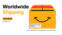 A Happy Parcel Facebook Event Cover Design