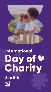 International Charity Instagram reel Image Preview