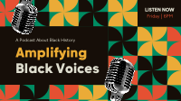 Black History Podcast Animation Preview