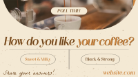 Coffee Customer Engagement Facebook event cover Image Preview