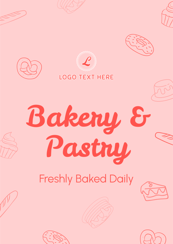 Bakery And Pastry Shop Poster Design Image Preview