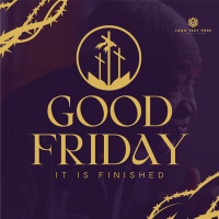 Simple Good Friday Instagram post Image Preview