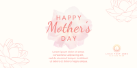 Mothers Day Flower Twitter post Image Preview
