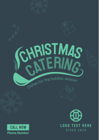 Christmas Catering Flyer Image Preview