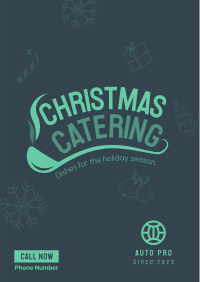 Christmas Catering Flyer Image Preview