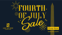 4th of July Text Sale Facebook event cover Image Preview
