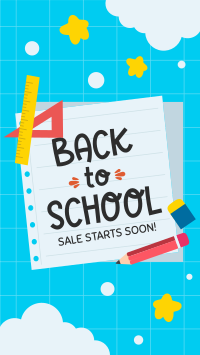 Back To School Greetings Facebook story Image Preview