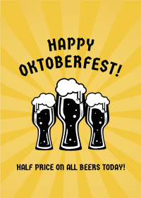 Oktoberfest Promo Poster Design