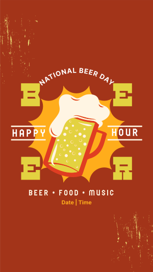 Beer Badge Promo Facebook story Image Preview
