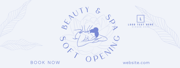 Spa Soft Opening  Facebook Cover Design Image Preview
