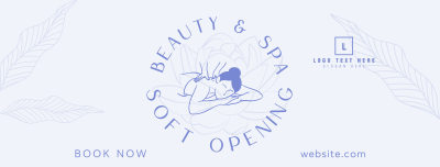 Spa Soft Opening  Facebook cover Image Preview