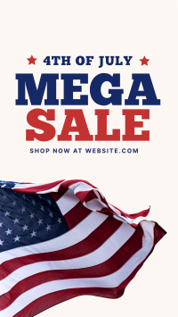 Fourth of July Sale Instagram reel Image Preview