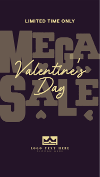 Valentine's Mega Sale Instagram Reel Preview