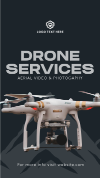 Aerial Drone Service Instagram Story Design