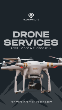 Aerial Drone Service Instagram story Image Preview