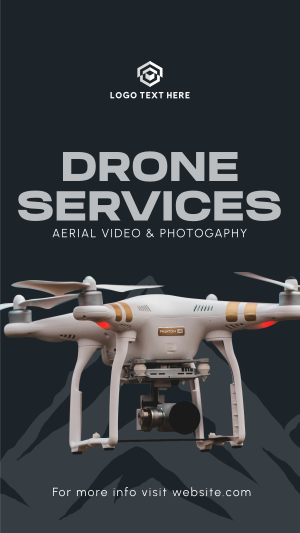 Aerial Drone Service Instagram story Image Preview