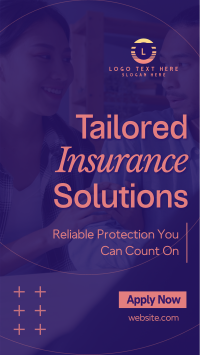 Modern Insurance Solutions Instagram Story Design