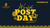 World Post Day Facebook Event Cover Design