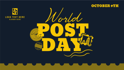 World Post Day Facebook event cover Image Preview
