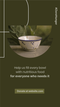 Food Donation Facebook Story Design