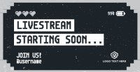 Livestream Start Gaming Facebook Ad Design