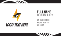 Furious Thunder Business Card Image Preview
