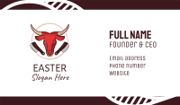Bull Chophouse Knife Business Card Image Preview