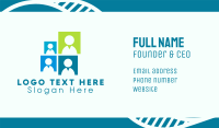 Office Team Group Business Card Image Preview