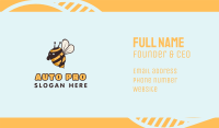 Fun Bumblebee Mascot Business Card Image Preview