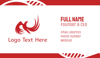Red Phoenix Business Card
