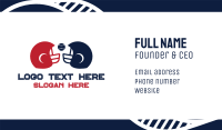 Baseball Helmet Business Card Image Preview