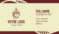 Hot Barbecue Grill Business Card Image Preview