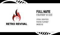 Fire Gauge Business Card Image Preview