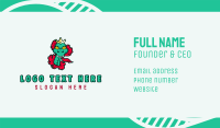 Green Snake Queen Business Card Image Preview